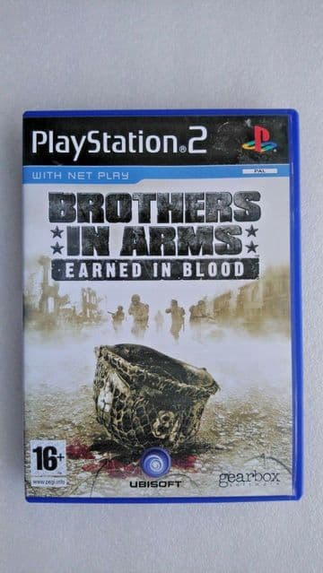 Brothers in Arms: Earned in Blood (Sony PlayStation 2, 2005) - European Version