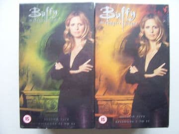 Buffy the Vampire Collection Box Sets New and Sealed