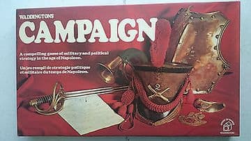 Campaign Game By  Waddingtons 1974