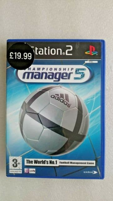 Championship Manager 5 (Sony, Playstation 2, 2004) - European Version