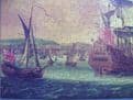 Charles 2 on Board a Two Decker Man o' War  500 WOODEN Piece Jigsaw Puzzle