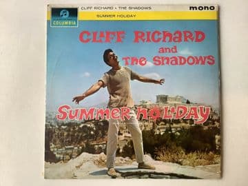 Cliff Richard and the Shadows: Summer Holiday LP Vinyl Record Mono (1963 Issue)