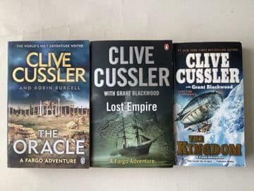 Clive Cussler Bundle: Lost Empire, The Kingdom, The Oracle (Paperbacks)