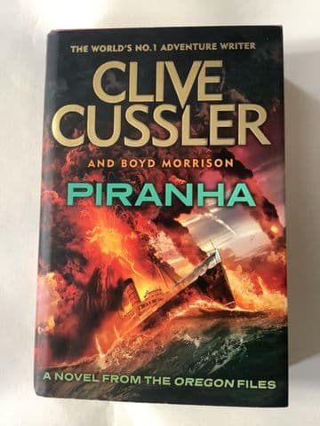 Clive Cussler: Piranha (Hardback, 2015) - The Oregon Files