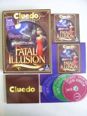 CLUEDO  CHRONICLES FATAL ILLUSION PC Big Box Edition