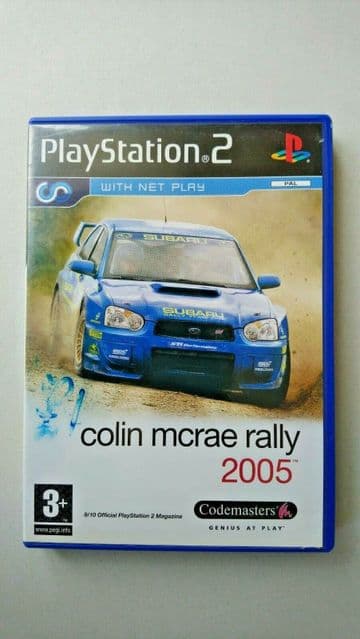 Colin McRae Rally 4 (Sony PlayStation 2, 2004) - European Version