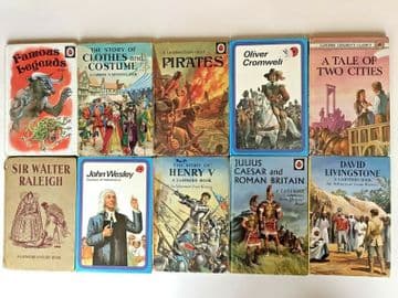 Collection / Job lot of 10 old Ladybird books