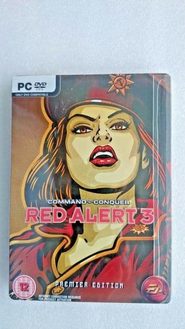 Command & Conquer: Red Alert 3 (PC: Windows, 2008) - Premier Metal Cover Edition