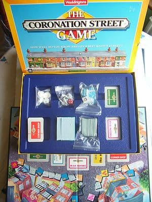 Coronation Street Game By Waddingtons 1995 RARE