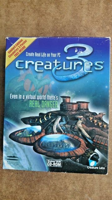 Creatures 3 (PC: Windows, 1999) - European Version - Big Box Edition