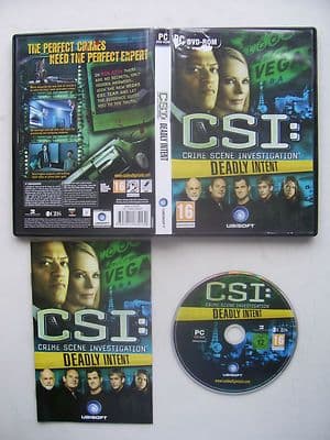 CSI  Deadly Intent PC