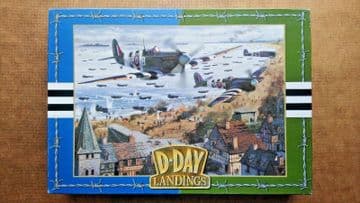 D.Day Landings 1000 piece Jigsaw By Gibsons (Pieces Still SEALED)