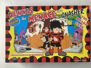 Dennis The Menace and Gnasher Board Game by Drummond Peak Games (1998)