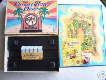 Desert Island Discs The Board Game....(RARE)