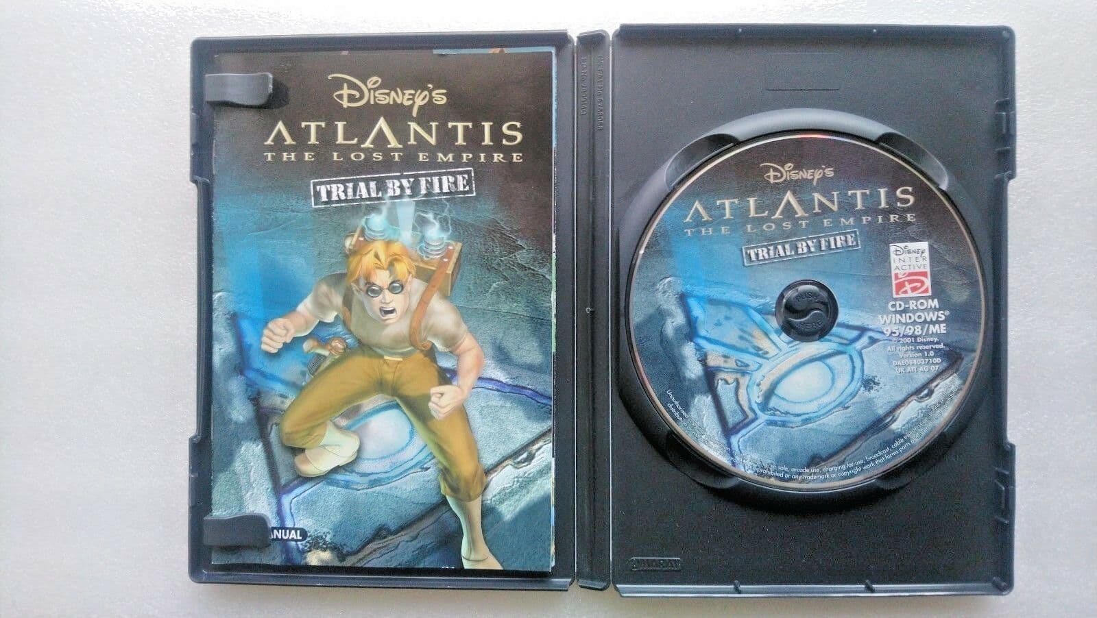 Disney s Atlantis The Lost Empire Trial By Fire PC Windows 2000