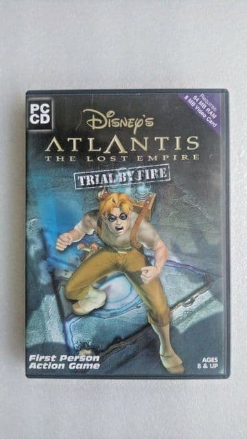Disney's Atlantis The Lost Empire  Trial By Fire (PC Windows 2000)