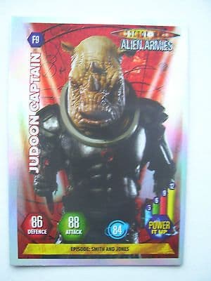 Doctor Who Alien Armies Judoon Captain F9 Card