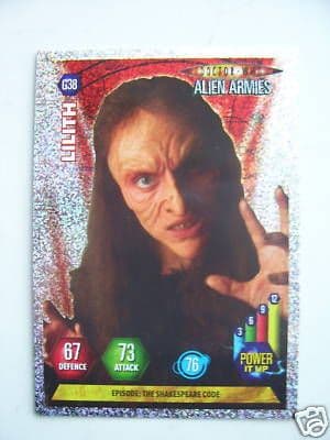Doctor Who Alien Armies Lilith G38 Card