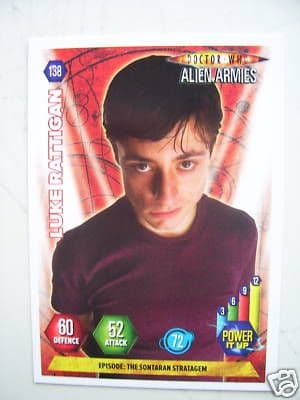 Doctor Who Alien Armies Luke Rattigan 138 Card