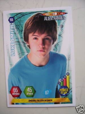 Doctor Who Alien Armies Luke Smith 168 Card