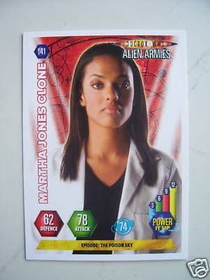 Doctor Who Alien Armies Martha Jones Clone 141 Card