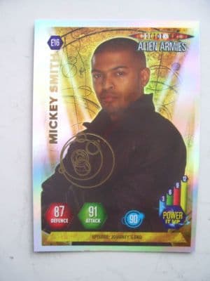 Doctor Who Alien Armies Micky Smith E16 Card