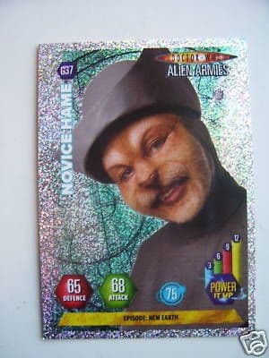 Doctor Who Alien Armies Novice Hame G37 Card