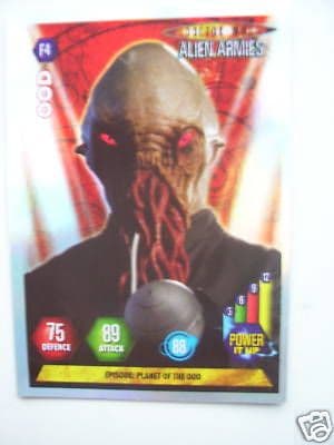 Doctor Who Alien Armies OOD F4 Card