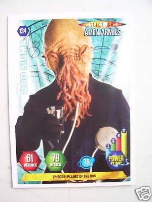 Doctor Who Alien Armies Ood Sigma 134  Card