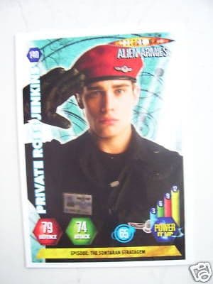 Doctor Who Alien Armies Private Ross Jenkins 140 Card