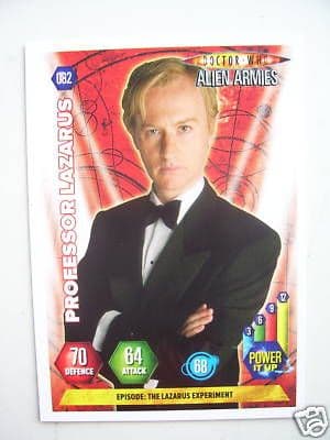 Doctor Who Alien Armies Professor Lazarus 82  Card