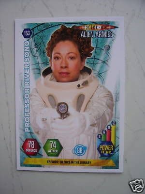 Doctor Who Alien Armies Professor River Song 153 Card