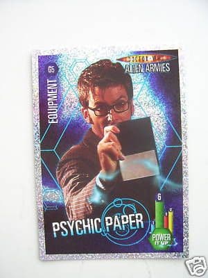 Doctor Who Alien Armies Psychic Paper G5 Card