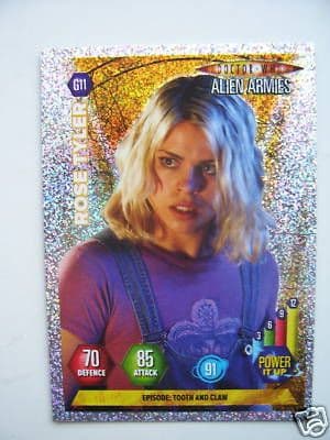 Doctor Who Alien Armies Rose Tyler G11 Card