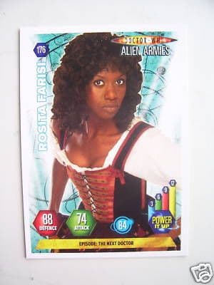 Doctor Who Alien Armies Rosita Farisi 176 Card