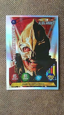 Doctor Who Alien Armies Super Foil Cards