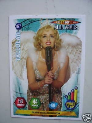 Doctor Who Alien Armies Talulah 77 Card