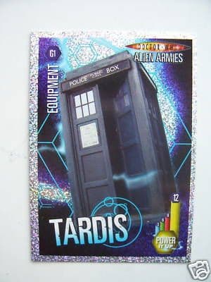 Doctor Who Alien Armies Tardis G1 Card