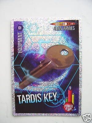 Doctor Who Alien Armies Tardis Key G9 Card