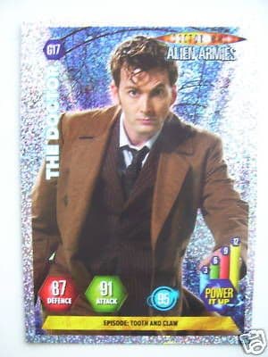 Doctor Who Alien Armies The Doctor G17 Card