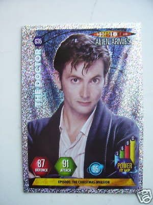 Doctor Who Alien Armies The Doctor G35 Card