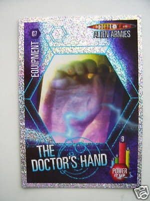 Doctor Who Alien Armies The Doctor's Hand G7 Card