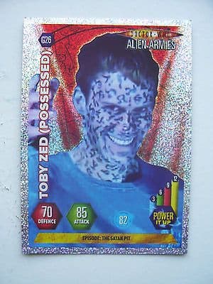 Doctor Who Alien Armies Toby Zed (Possessed) G26 Card