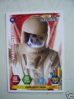 Doctor Who Alien Armies Vashta Nerada 160 Card