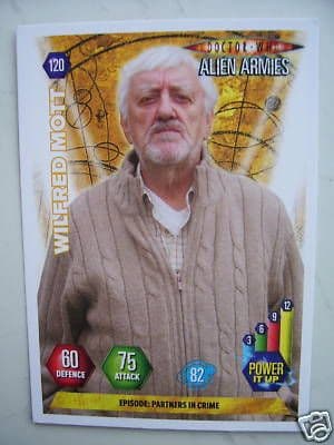 Doctor Who Alien Armies Wilfred Mott 120 Card