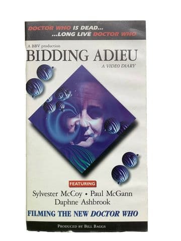 Doctor Who: Bidding Adieu, a Video Diary (VHS, 1996)