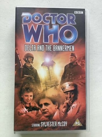 Doctor Who - Delta And The Bannermen (VHS Video 2001) - Sylvester McCoy