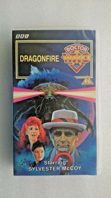 Doctor Who - Dragonfire (VHS, 1993) - Sylvester McCoy - VHS NEW and SEALED