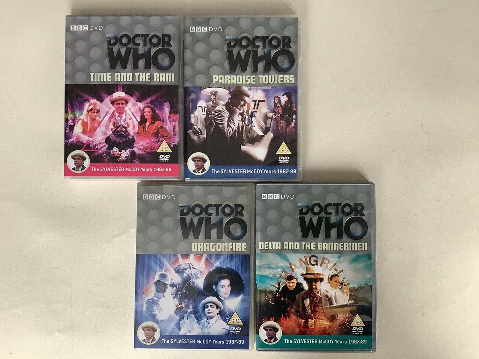 Doctor Who DVD Collection Featuring Sylvester McCoy