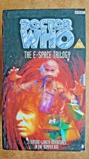 Doctor Who: E-Space Trilogy (VHS, 1997, Box Set)